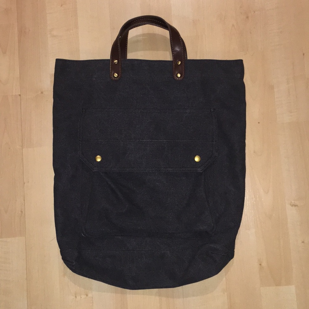 Canvas laptop bag